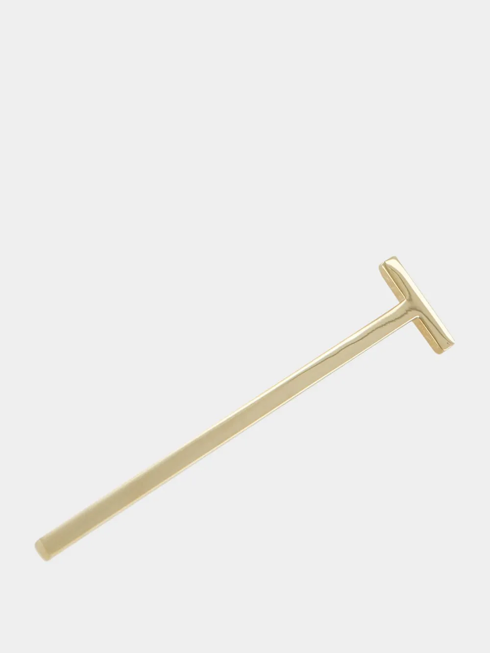 Pale Gold Silver T Pin Brooch sold by Fashion Clinic product image thumbnail 3