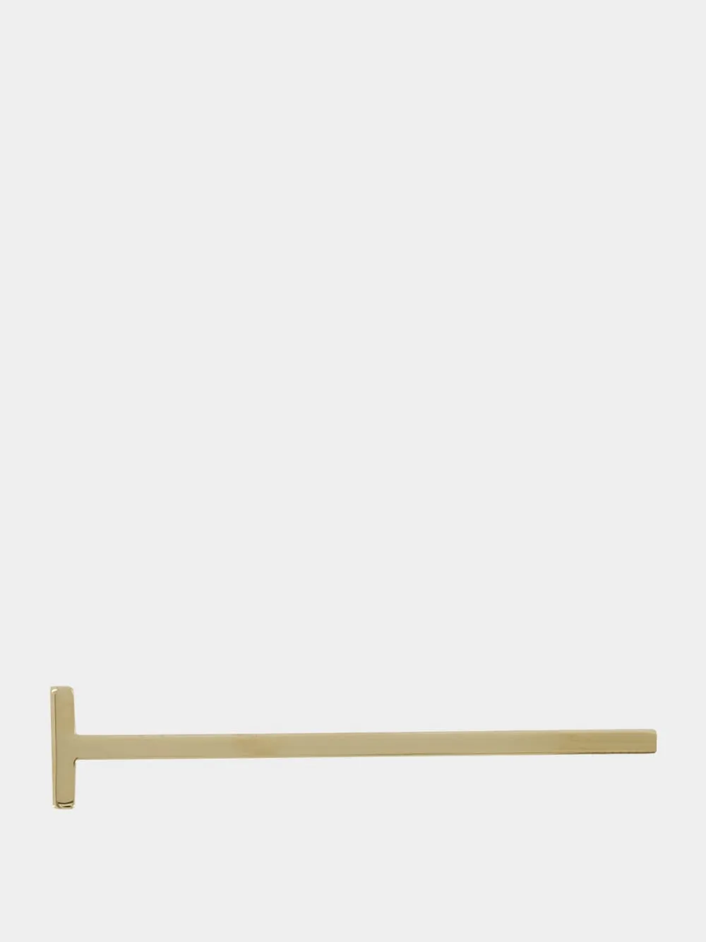 Pale Gold Silver T Pin Brooch sold by Fashion Clinic product image thumbnail 2