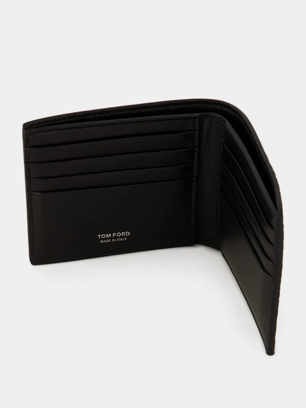 Black Crocodile Leather Wallet sold by Fashion Clinic product image thumbnail 3