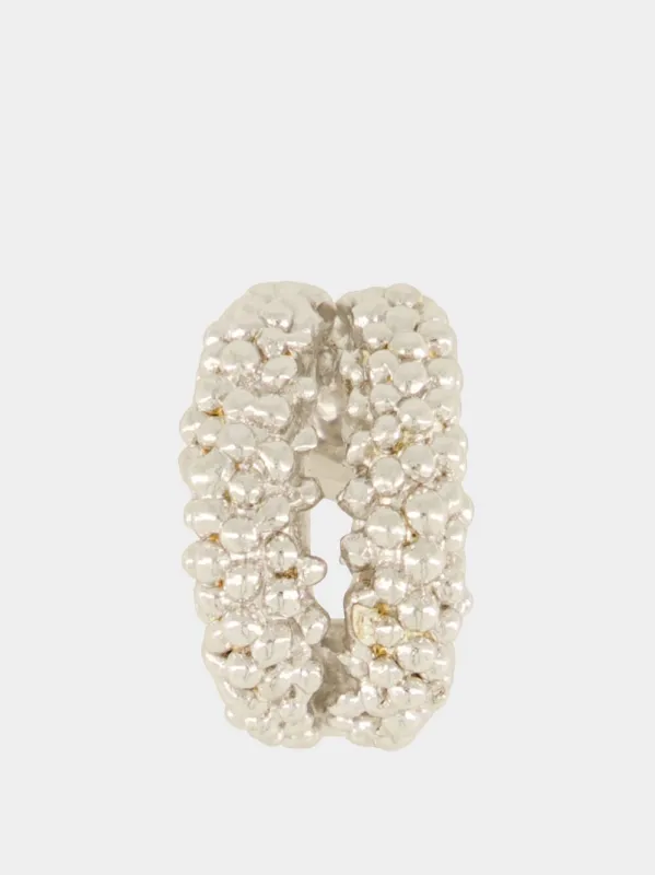 Duo Simone Ear Cuff Rhodium Plated sold by Fashion Clinic