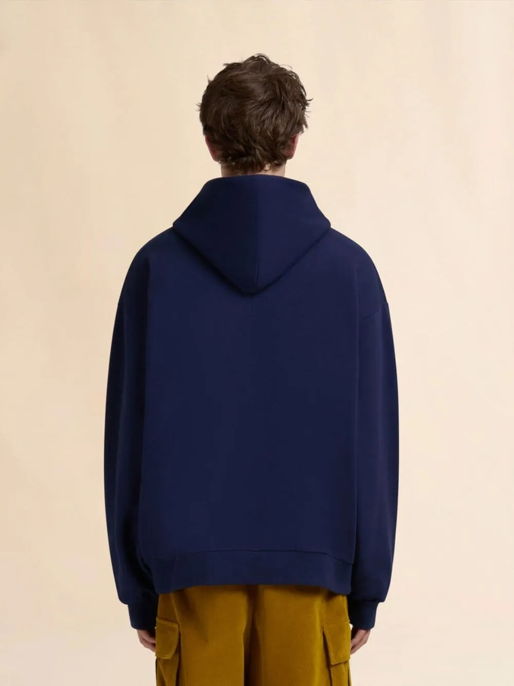 Navy Cotton Sweatshirt with Marni Print sold by Fashion Clinic product image thumbnail 4