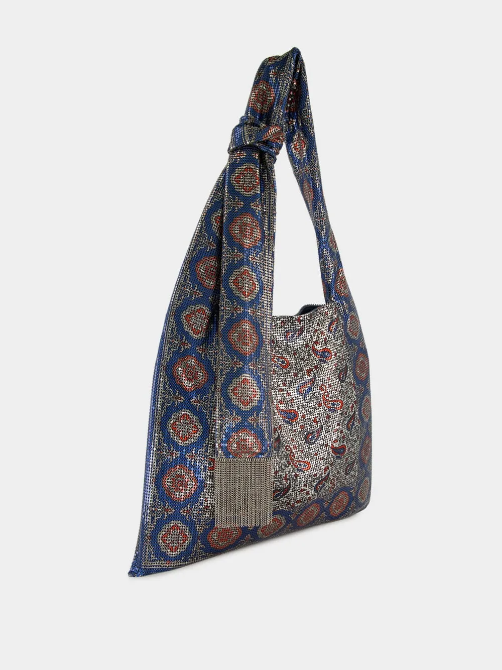 Bandana Paisley Printed Aluminium Tote Bag sold by Fashion Clinic product image thumbnail 2