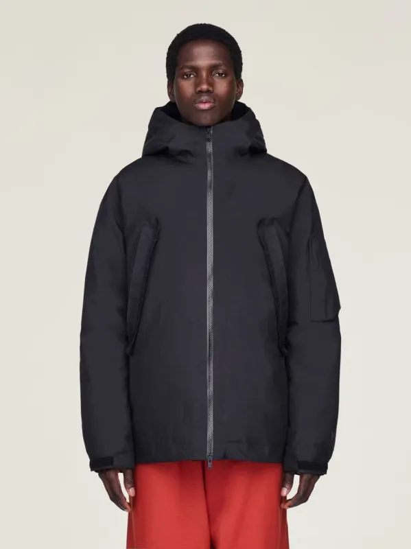 Black GORE-TEX Padded Hooded Jacket sold by Fashion Clinic