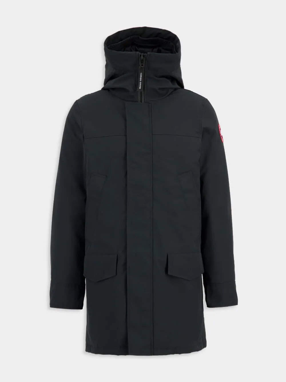 Black Langford Parka sold by Fashion Clinic product image thumbnail 2