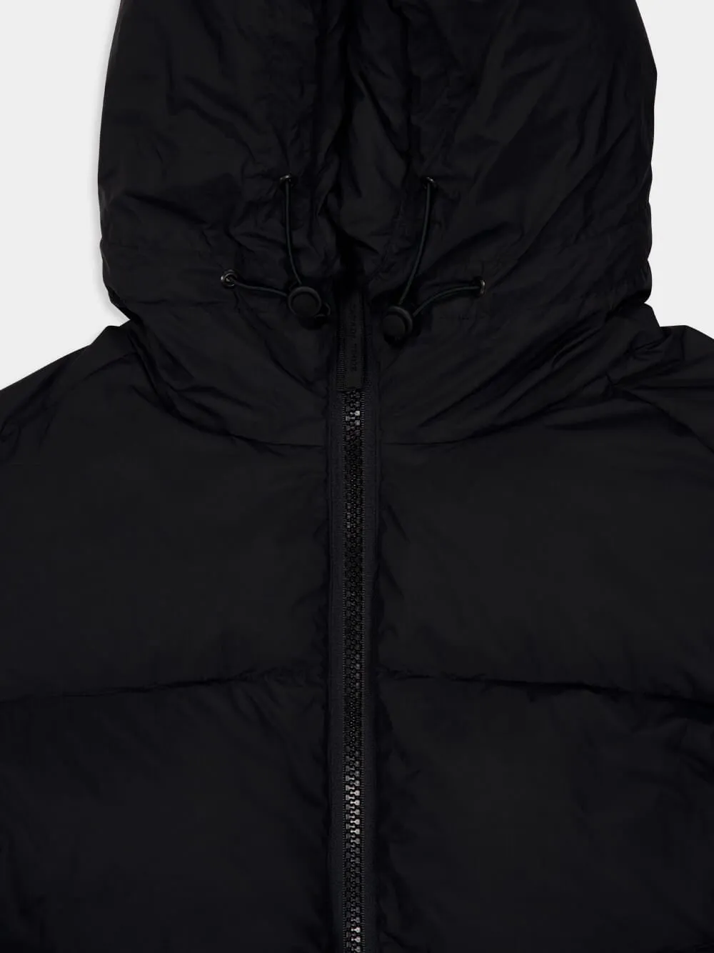 Black Crofton Matte Puffer Jacket sold by Fashion Clinic product image thumbnail 3