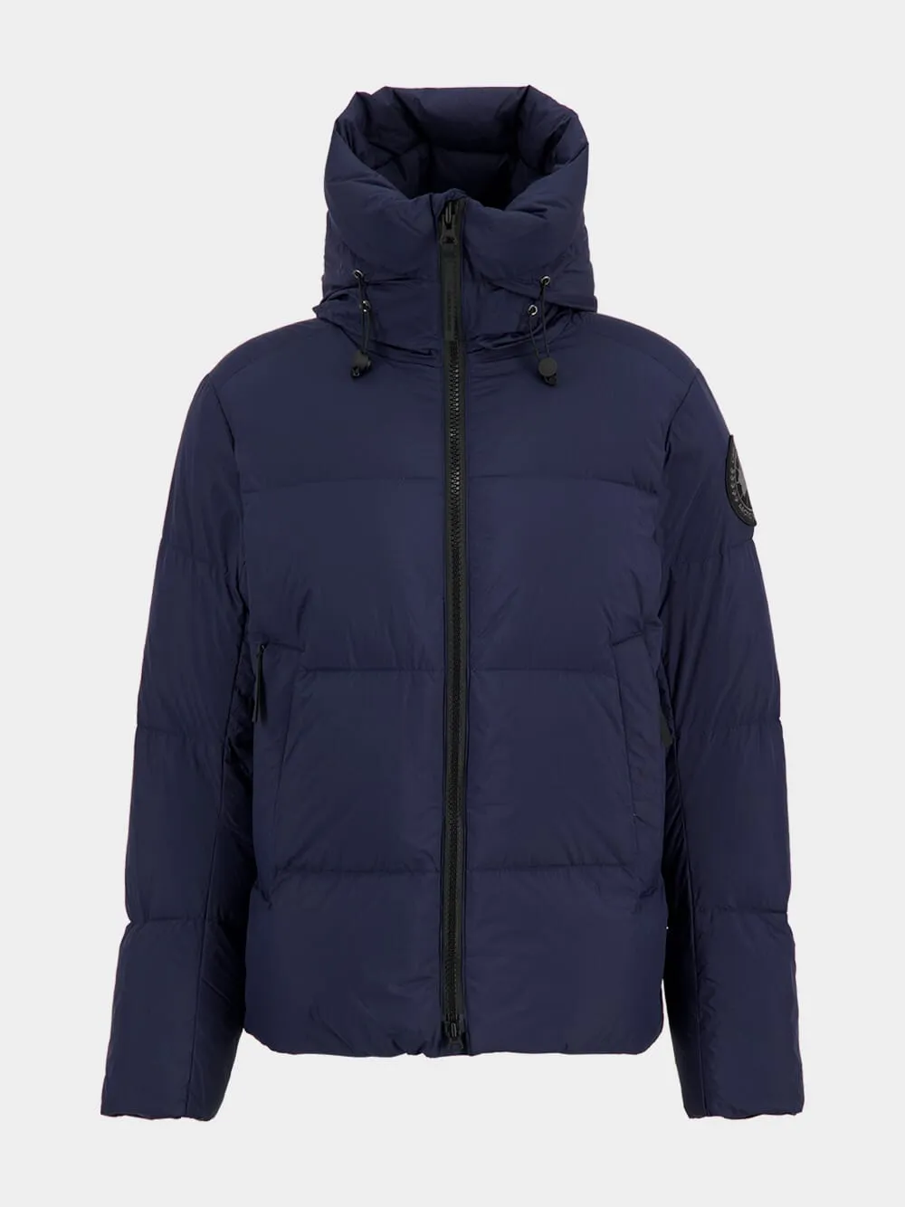 Atlantic Navy Crofton Matte Puffer Jacket sold by Fashion Clinic