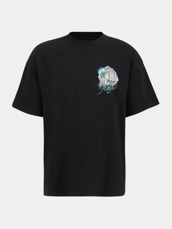 Amiri Angel T-Shirt in Black | Parallel