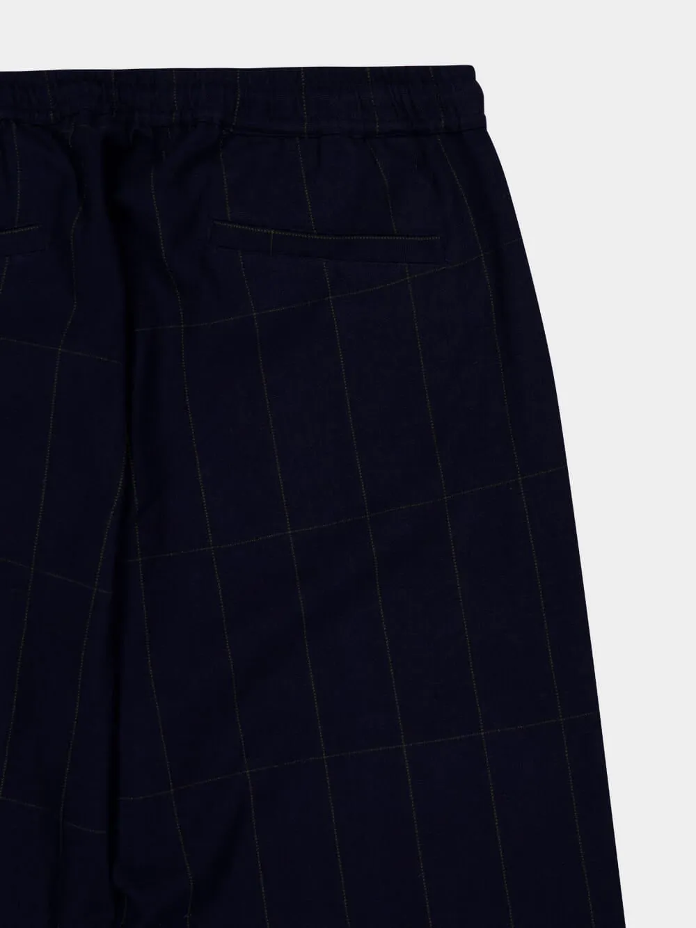 Navy Blue Anthem Cotton Pants sold by Fashion Clinic product image thumbnail 4