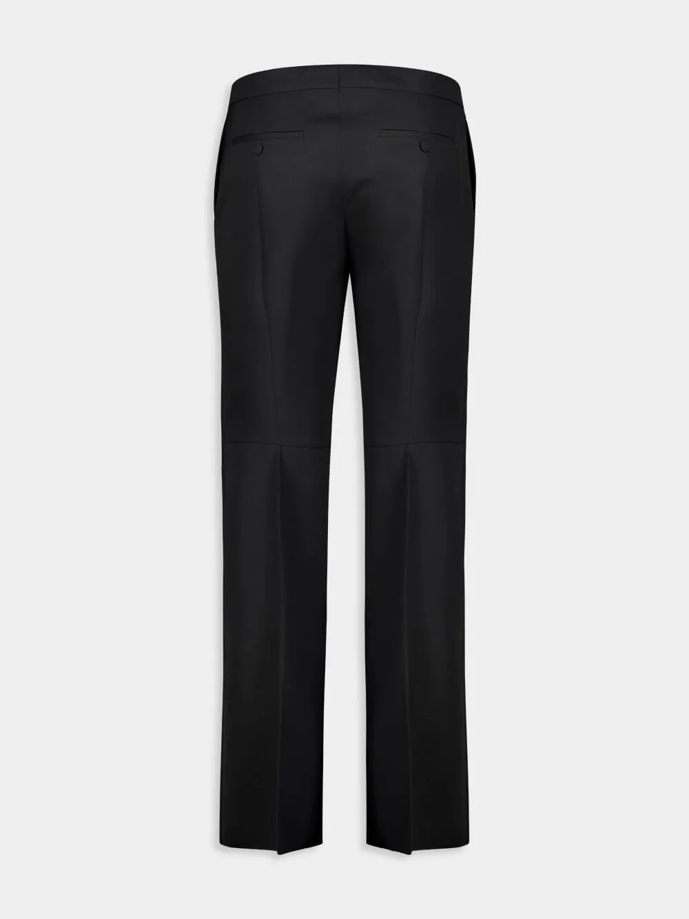 Black Tailored Barathea Trousers sold by Fashion Clinic product image thumbnail 2