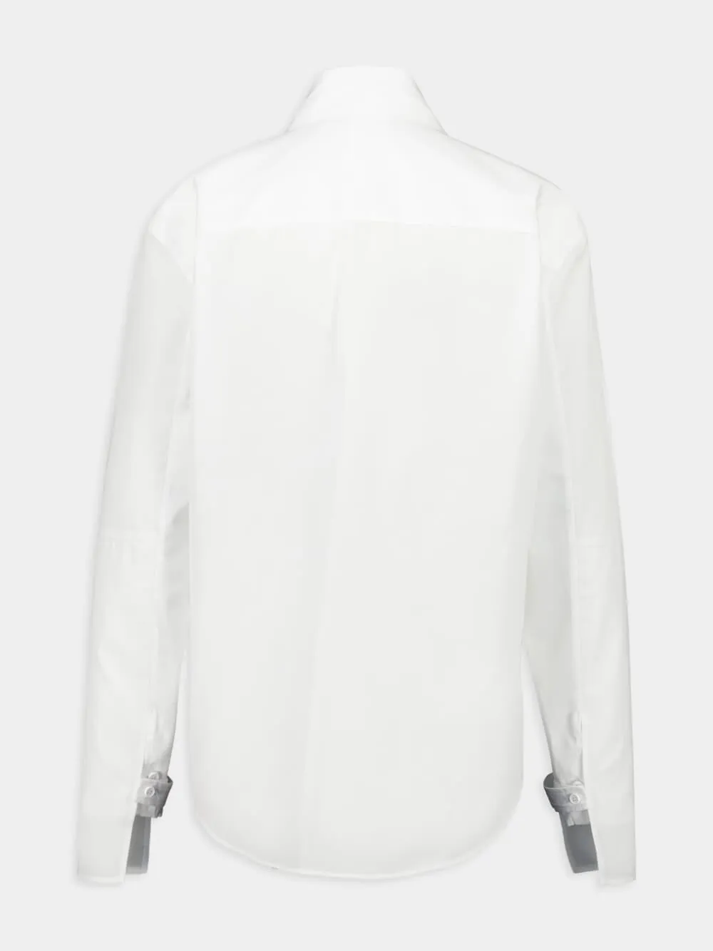 Heritage White Classic Poplin Shirt sold by Fashion Clinic product image thumbnail 3