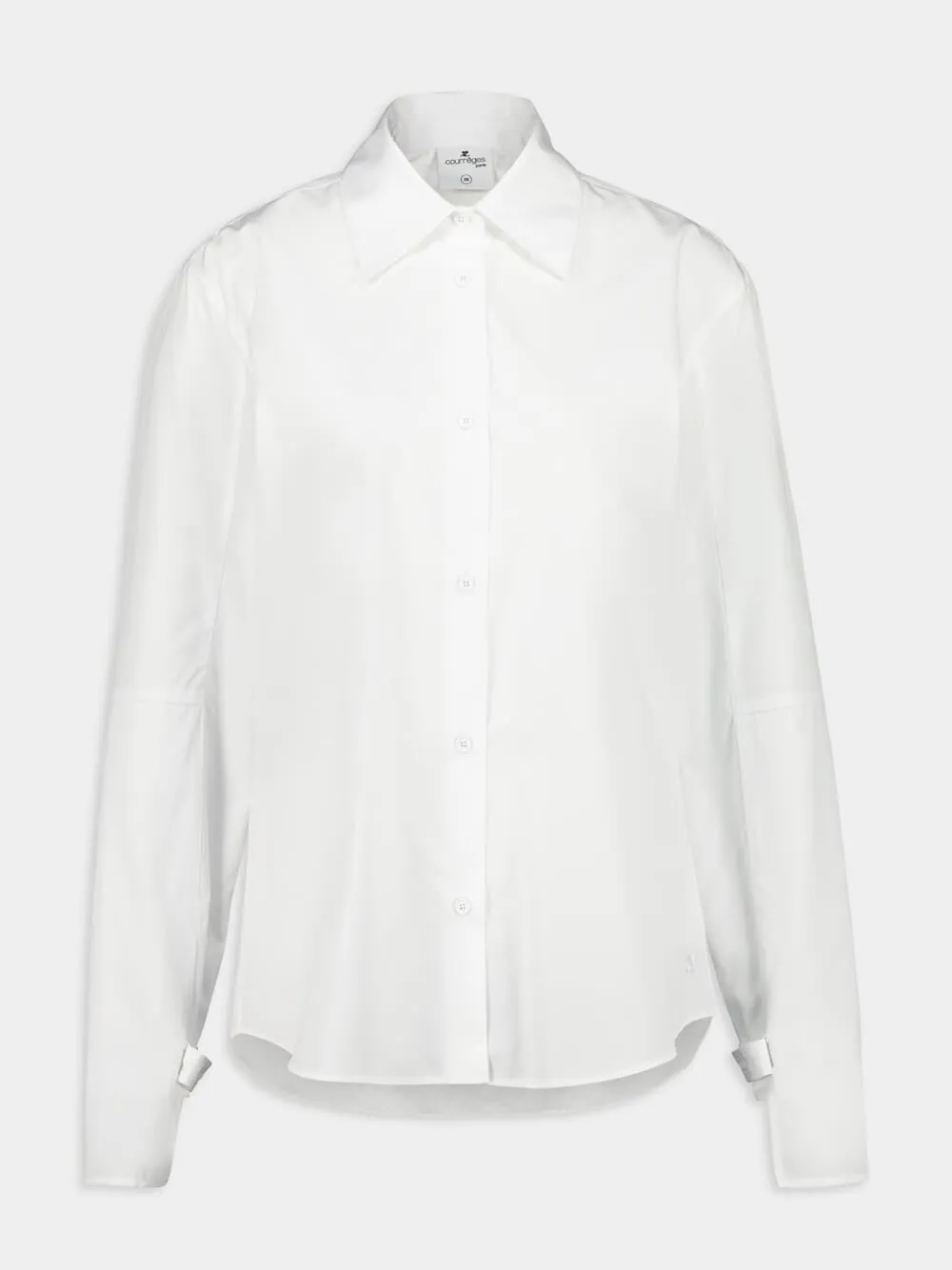 Heritage White Classic Poplin Shirt sold by Fashion Clinic