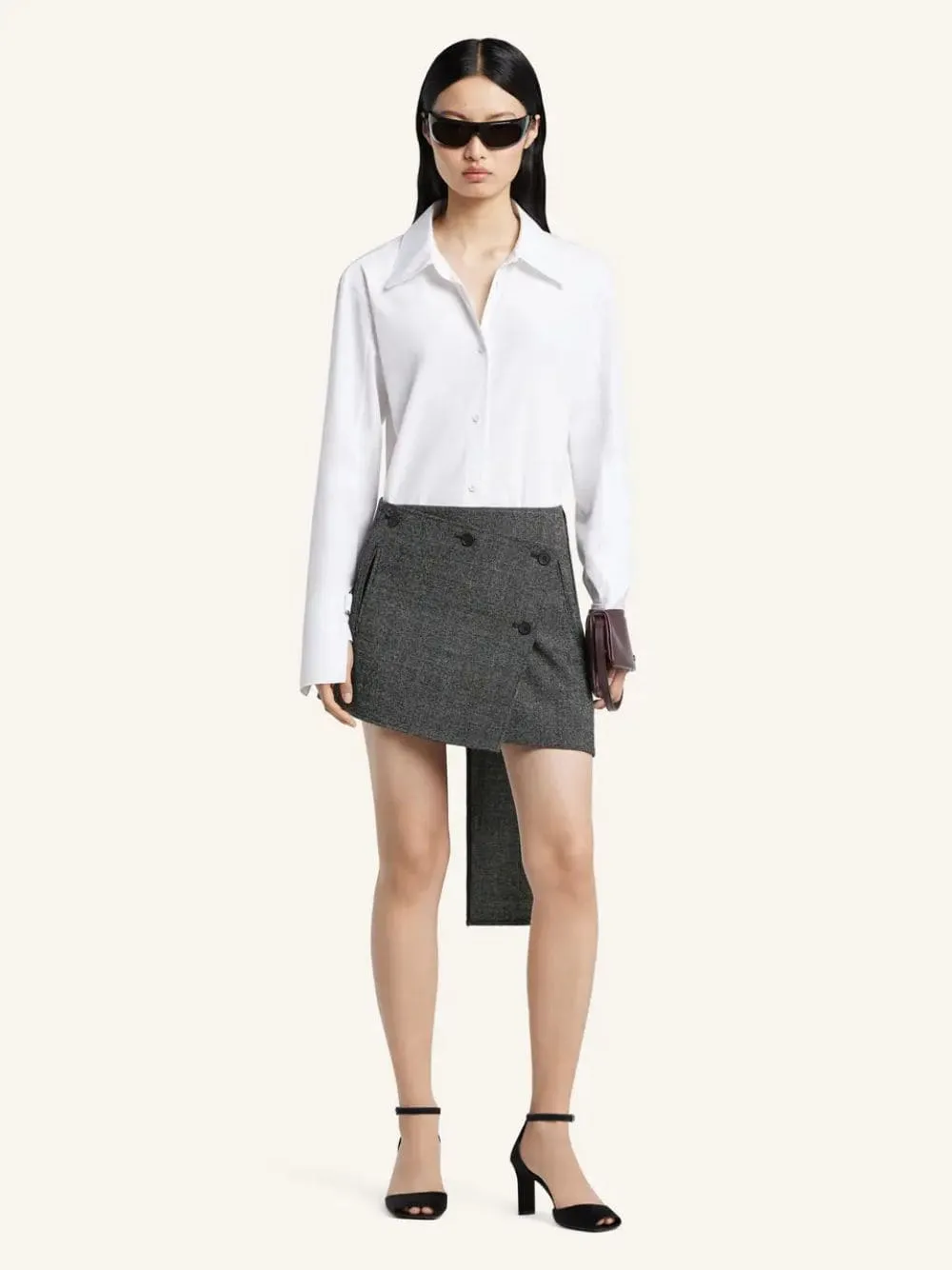 Heritage White Classic Poplin Shirt sold by Fashion Clinic product image thumbnail 2