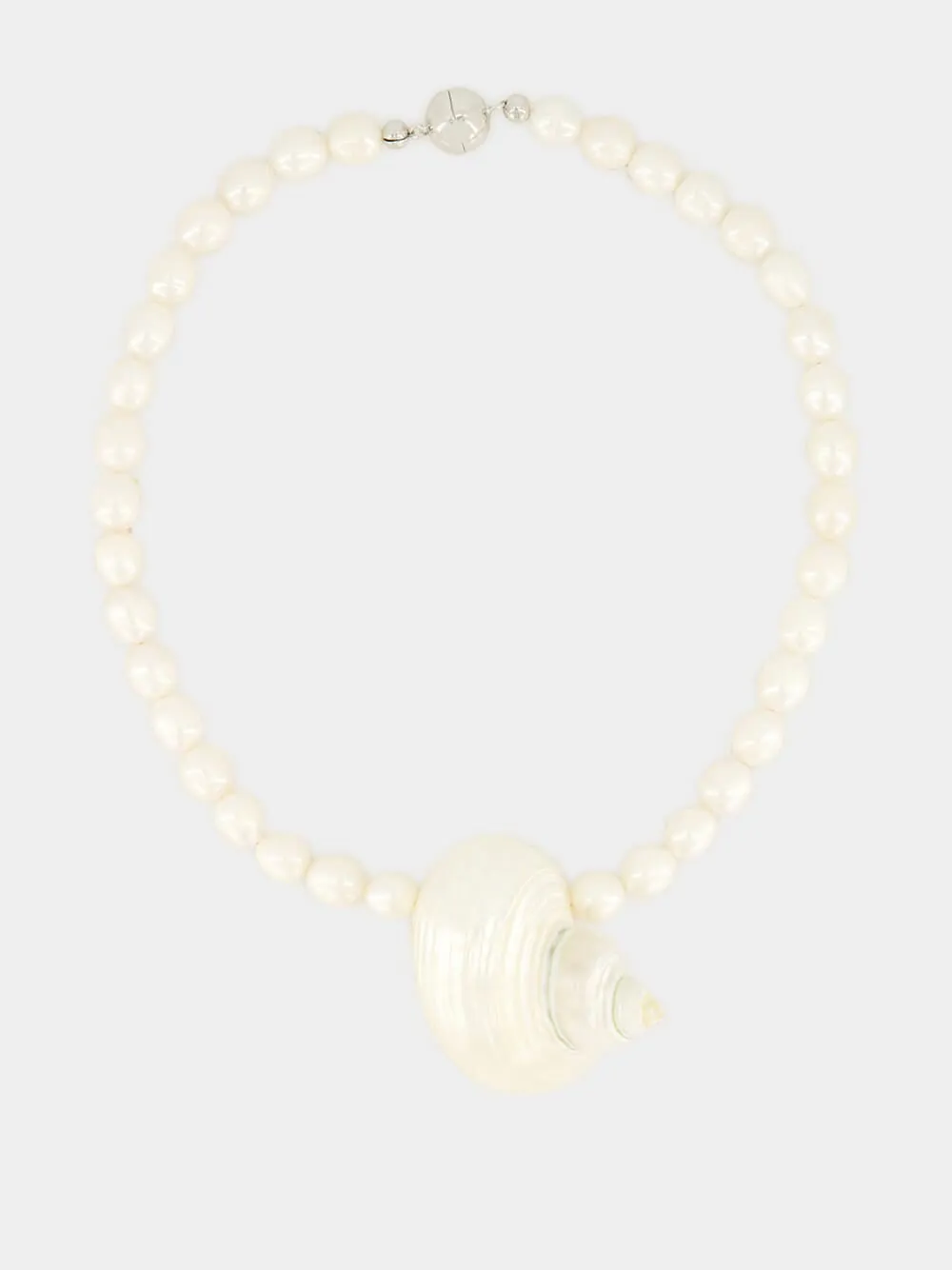Pearl Mykonos Shell Necklace sold by Fashion Clinic