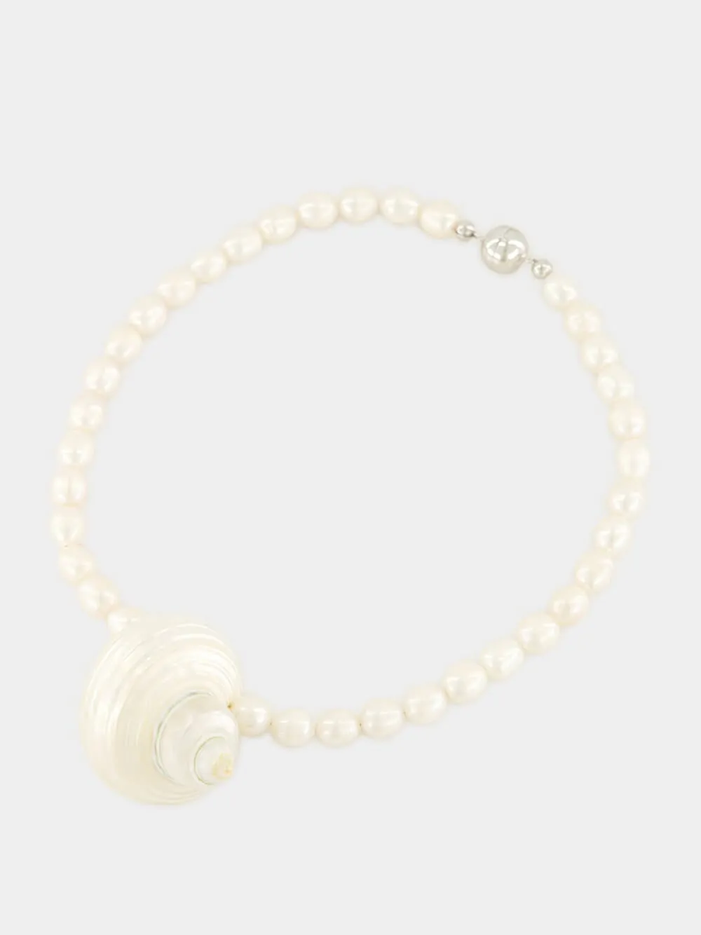 Pearl Mykonos Shell Necklace sold by Fashion Clinic product image thumbnail 3