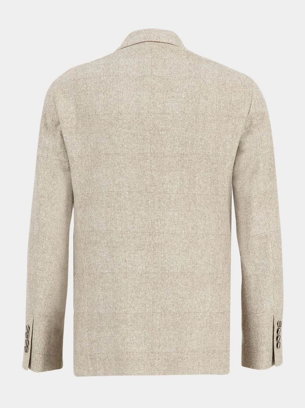 Brown Silk Wool and Cashmere Flecked Suit sold by Fashion Clinic product image thumbnail 4