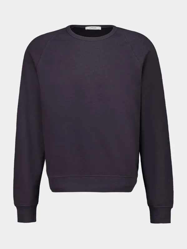 Graphite Grey Cotton Wool Sweatshirt sold by Fashion Clinic