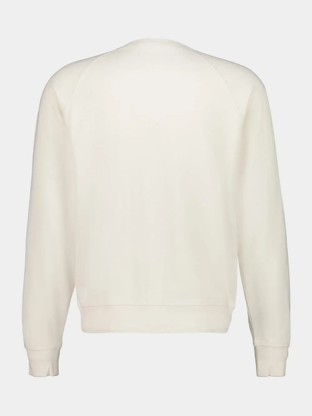 Light Cream Cotton Wool Sweatshirt sold by Fashion Clinic product image thumbnail 4
