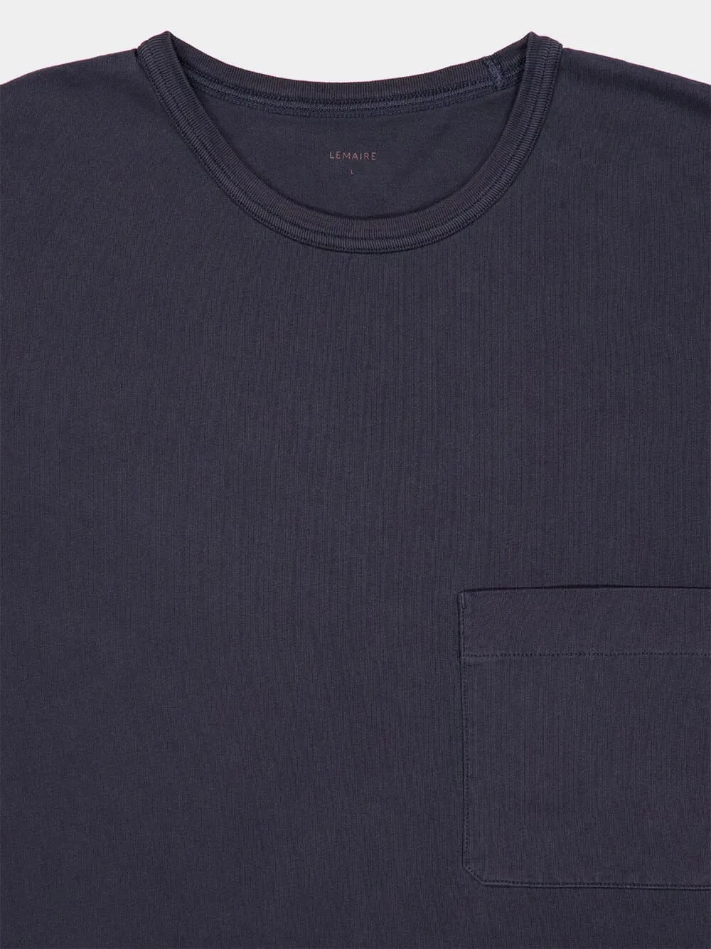 Stone Blue Oversized Cotton T-Shirt sold by Fashion Clinic product image thumbnail 3