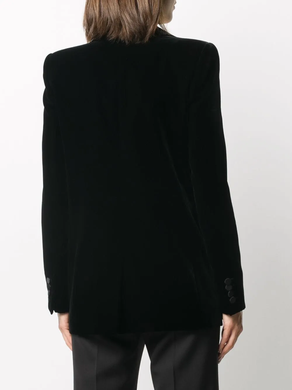 Velvet Tuxedo Blazer sold by Fashion Clinic product image thumbnail 3