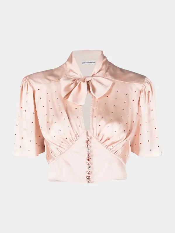 Cropped Blouse sold by Fashion Clinic