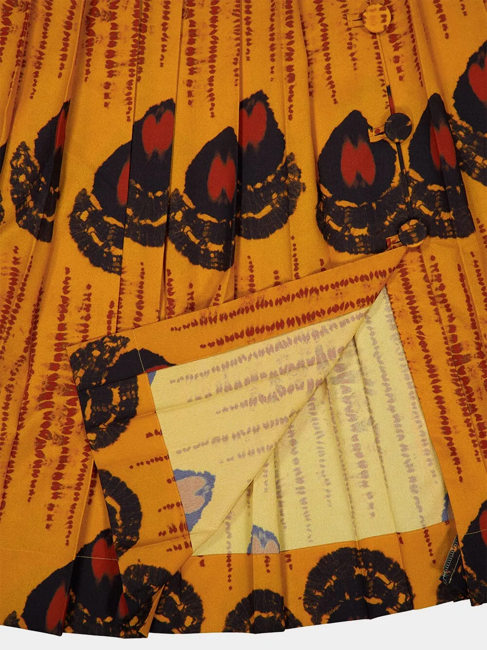 Orange Tullius Midi Skirt sold by Fashion Clinic product image thumbnail 4