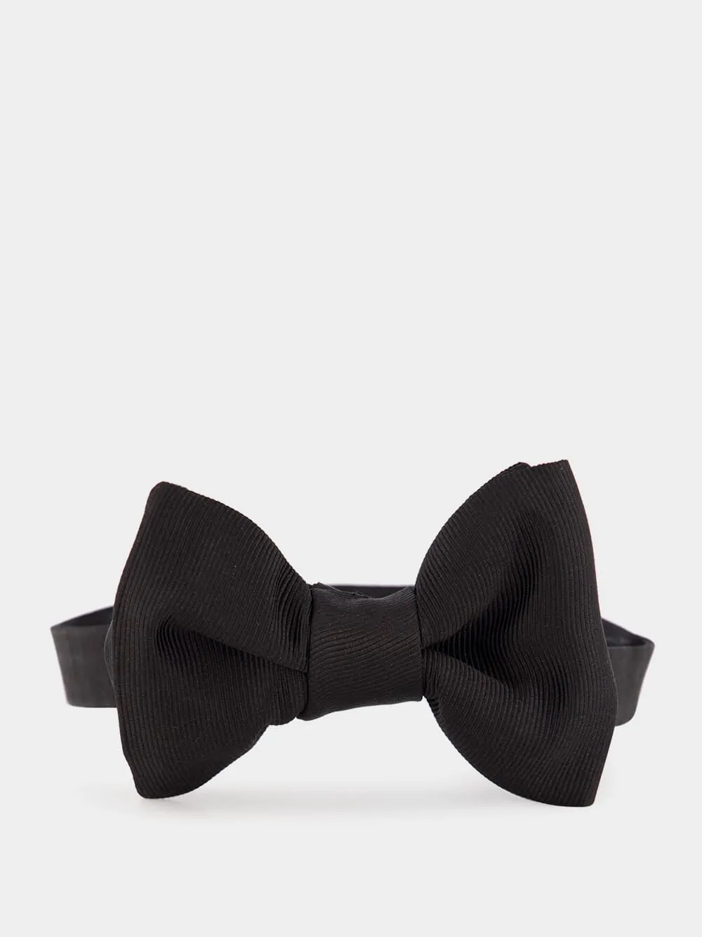 Black Gros Grain Bow Tie sold by Fashion Clinic