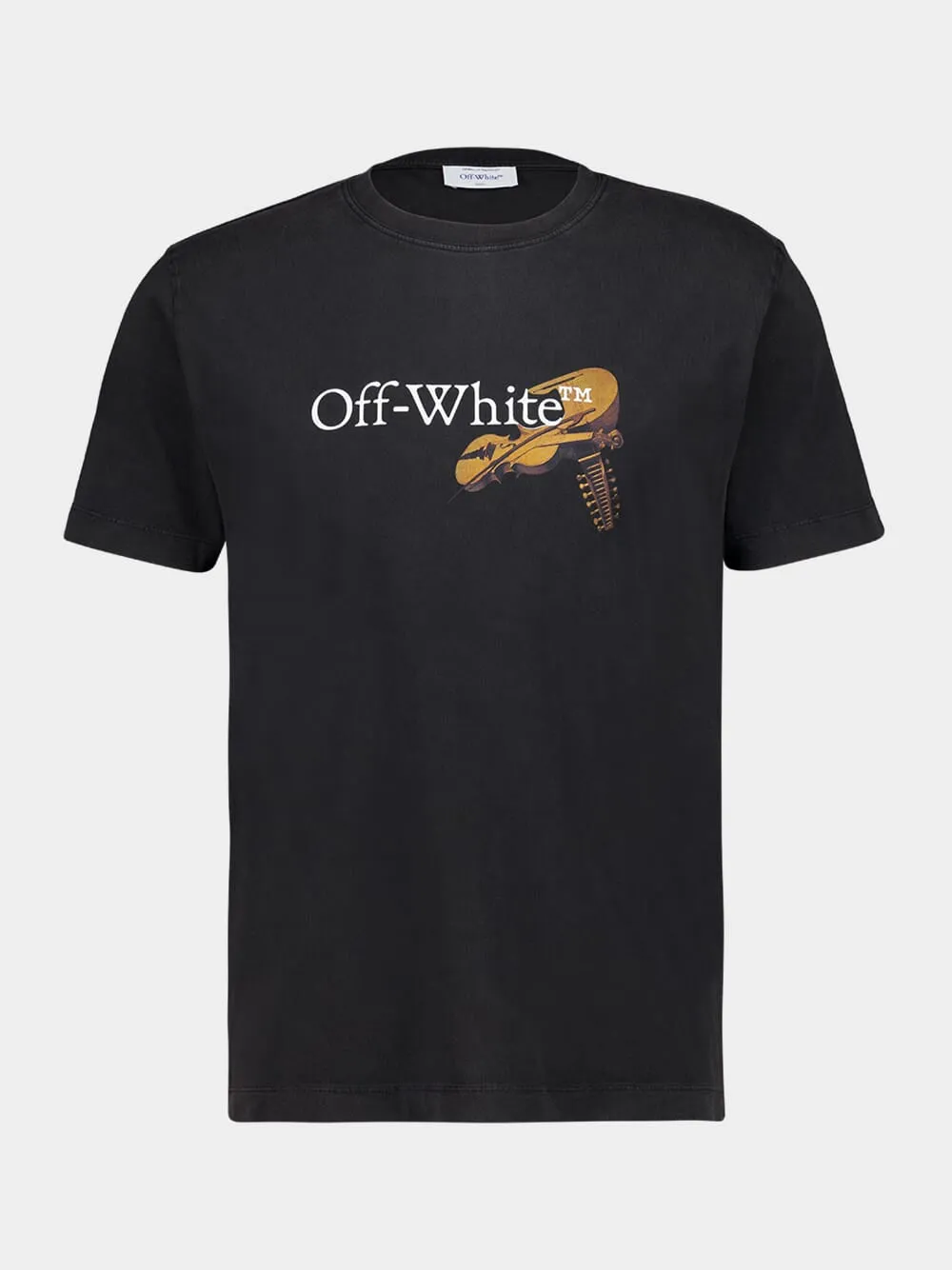 Black Slim Fit Cupid Arrow T-Shirt sold by Fashion Clinic