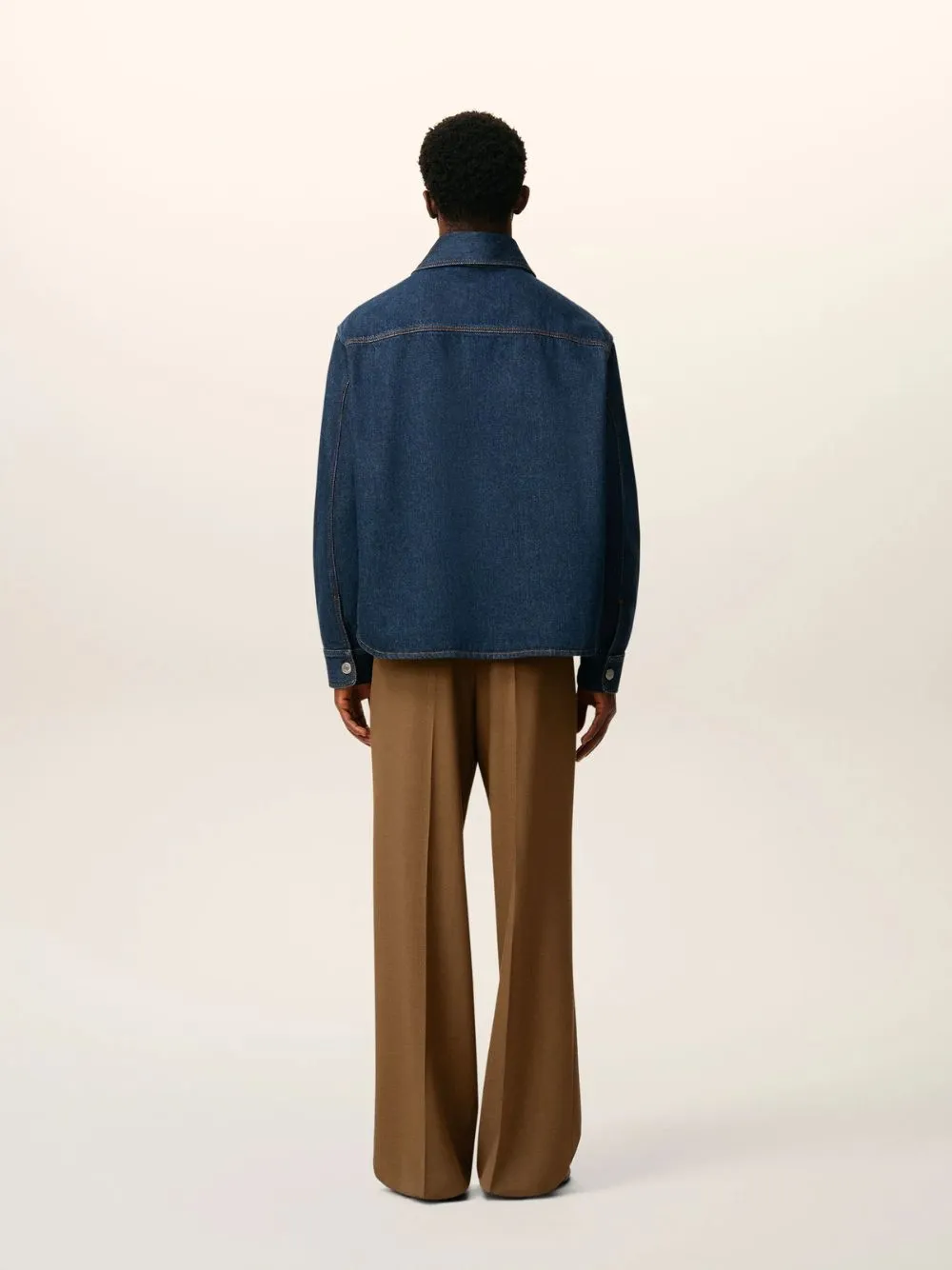 Indigo Blue Ami de Coeur Denim Overshirt sold by Fashion Clinic product image thumbnail 3