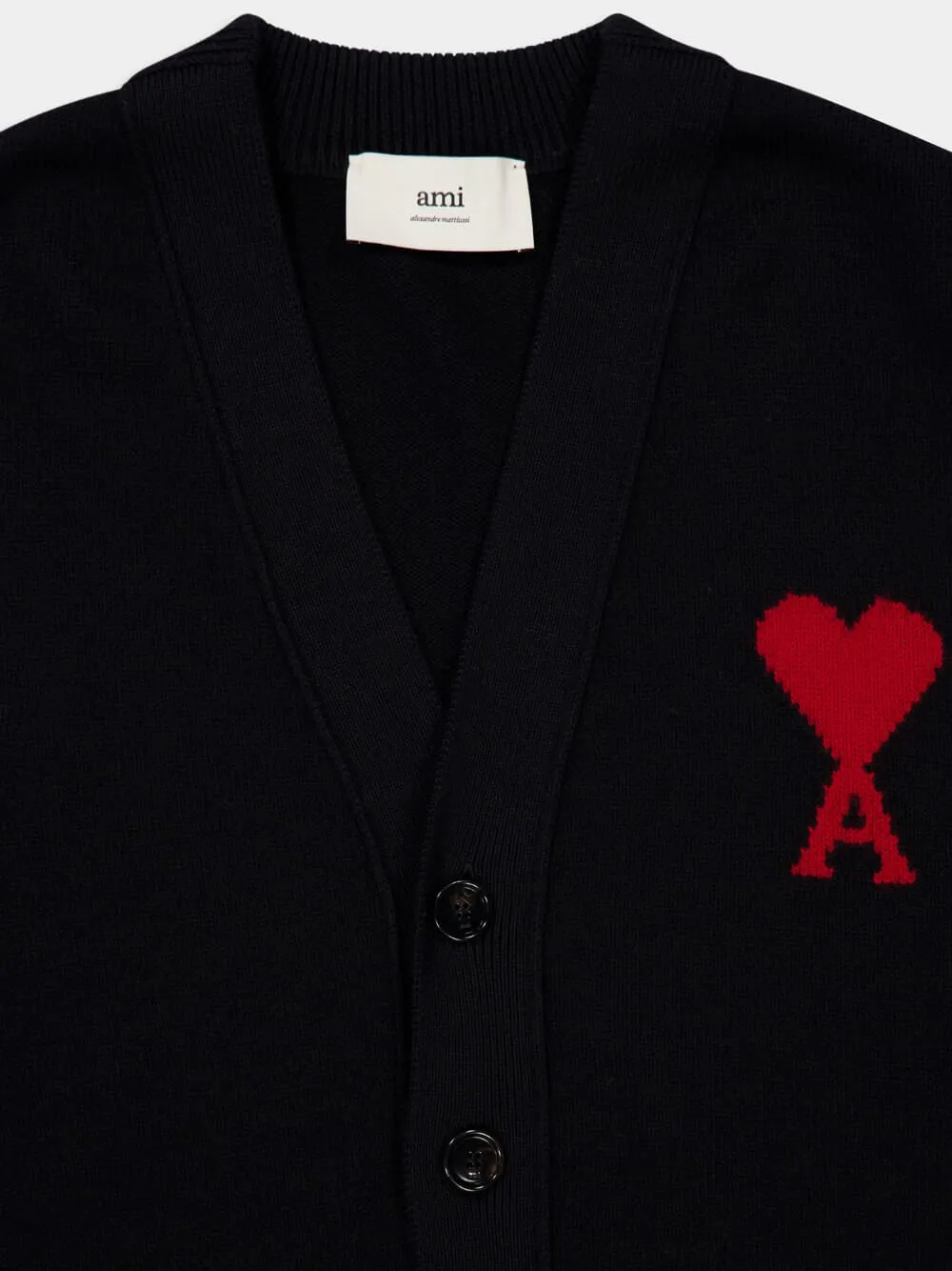 Black Ami de Coeur Wool Cardigan sold by Fashion Clinic product image thumbnail 3