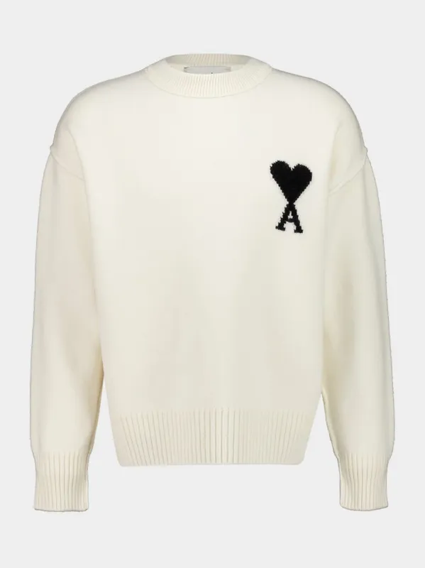 Off-White Ami de Coeur Wool Sweater made by Fashion Clinic