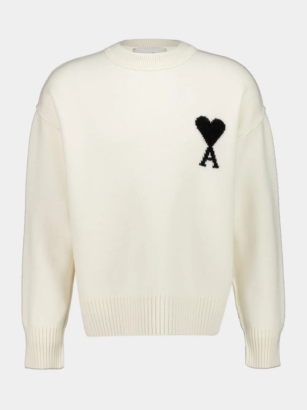 Off-White Ami de Coeur Wool Sweater sold by Fashion Clinic