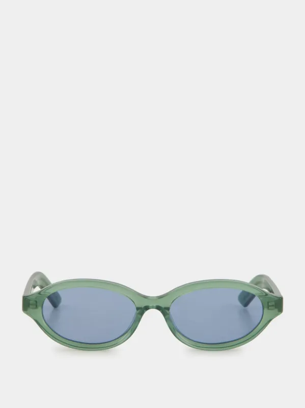 Sage Green Parola Sunglasses sold by Fashion Clinic