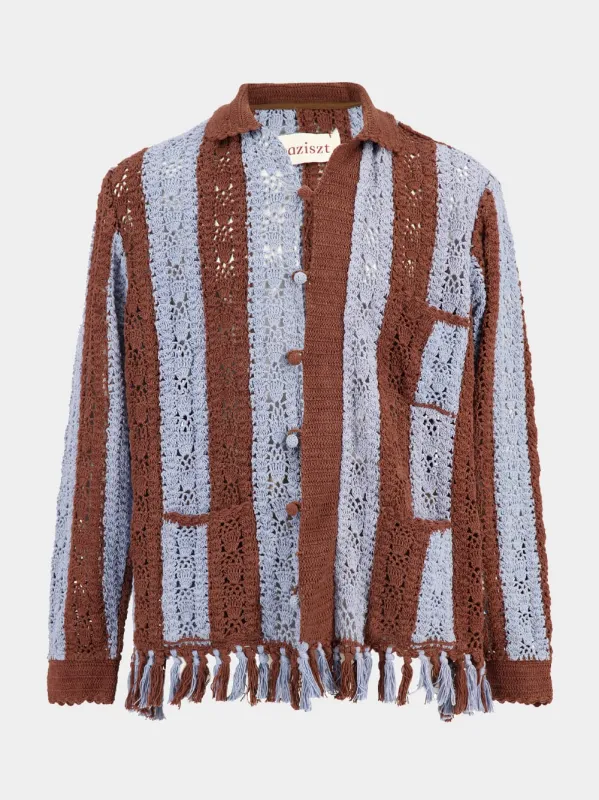 Okea Crocheted Shirt sold by Fashion Clinic