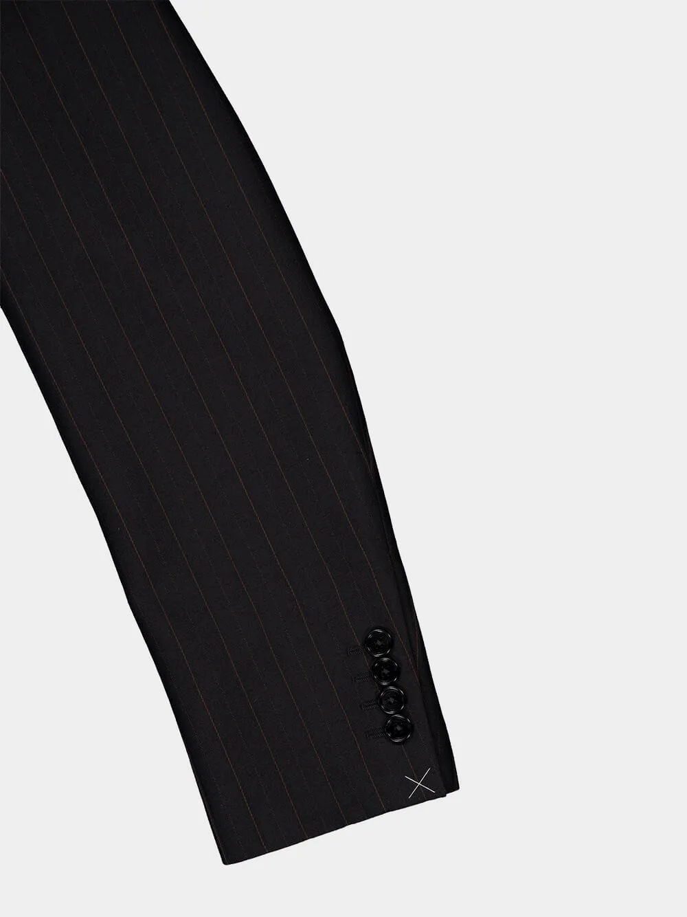 Blazer Carnaby 6B Gabardine Rayure Satin sold by Fashion Clinic product image thumbnail 5