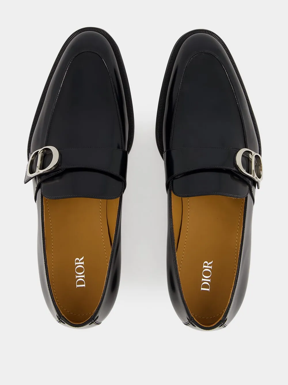 Loafers Dior Timeless Buckle Smooth sold by Fashion Clinic product image thumbnail 4