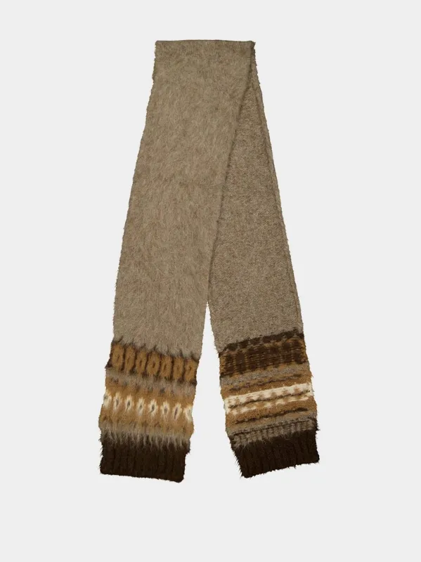 SCARF ALPACA made by Celine