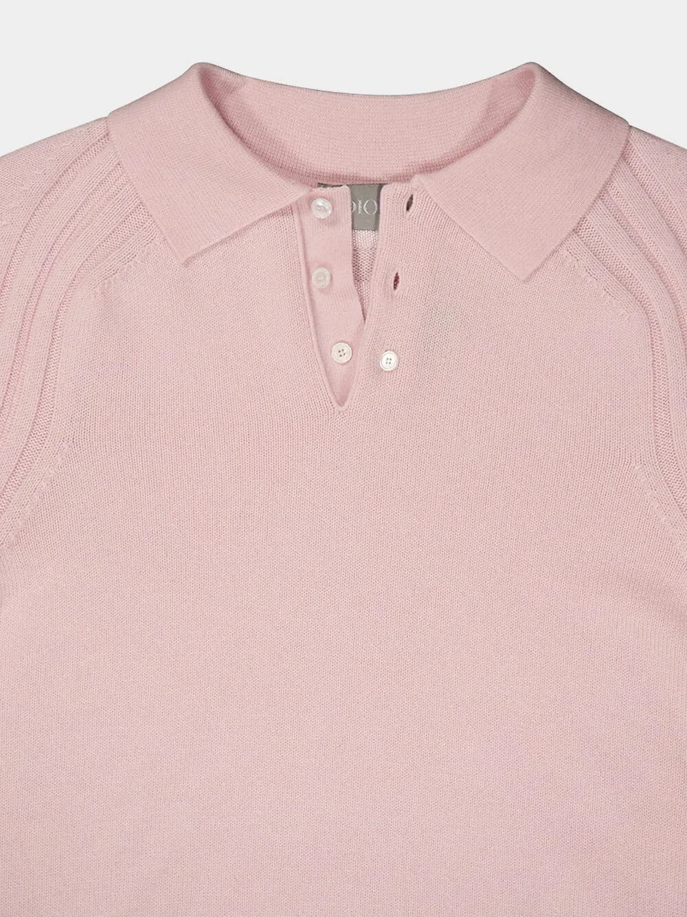 POLO KNITTED CD ICON EMBROIDERY SADDLE SLEEVES sold by Fashion Clinic product image thumbnail 3