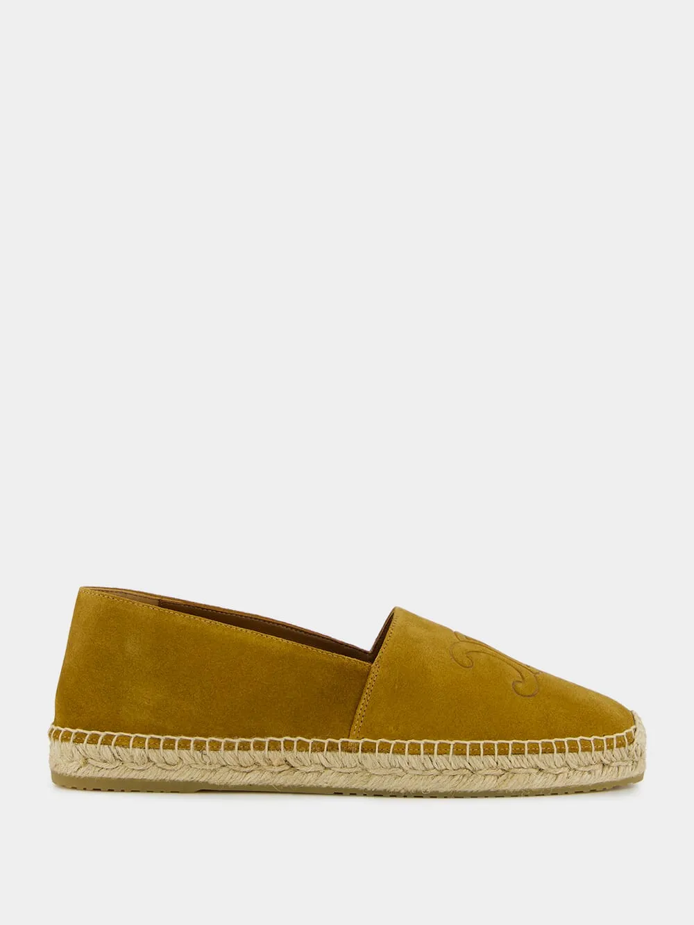 ESPADRILLES WITH TRIOMPHE 05MM SUEDE CALFSKIN sold by Fashion Clinic