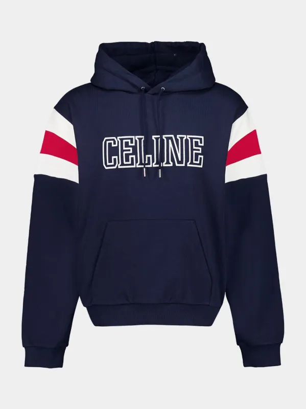 HOODIE LOOSE FIT COLLEGE JERSEY COTTON sold by Fashion Clinic