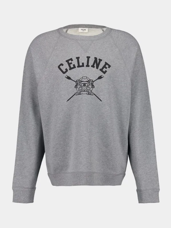 SWEATSHIRT LOOSE FIT L/S C-NECK JERSEY COTTON sold by Fashion Clinic