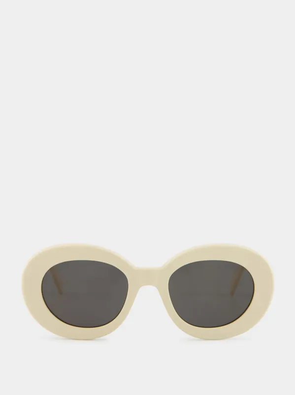 SUNGLASSSES OVAL TRIOMPHE SKATE 01 ACETATE sold by Fashion Clinic