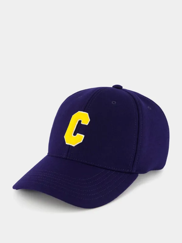 CAP BASEBALL INITIALE WOOL sold by Fashion Clinic