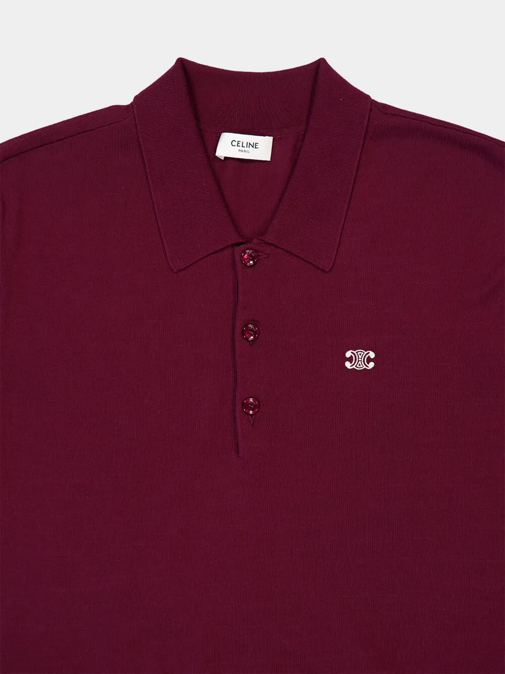POLO S/S BRODE TRIOMPHE COTTON sold by Fashion Clinic product image thumbnail 3