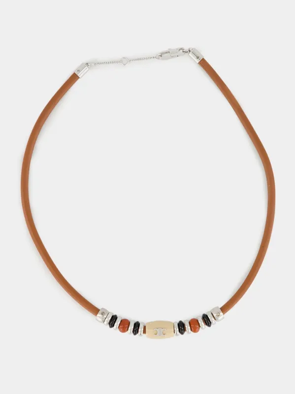 NECKLACE STONE BAY LEATHER sold by Fashion Clinic