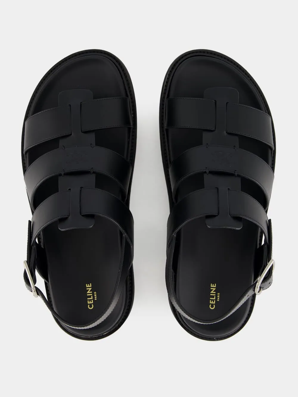 SANDALS CHUNKY TRIOMPHE 25 TIPPI LEATHER sold by Fashion Clinic product image thumbnail 4