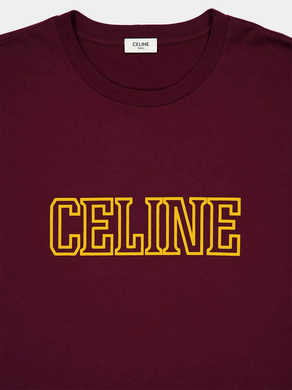 T-SHIRT LOOSE FIT S/S C-NECK COLLEGE JERSEY COTTON sold by Fashion Clinic product image thumbnail 3