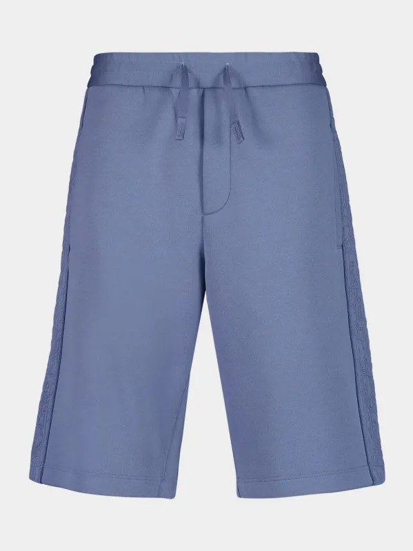 SHORTS BERMUDA OBLIQUE SIDE INSERTS COTTON sold by Fashion Clinic