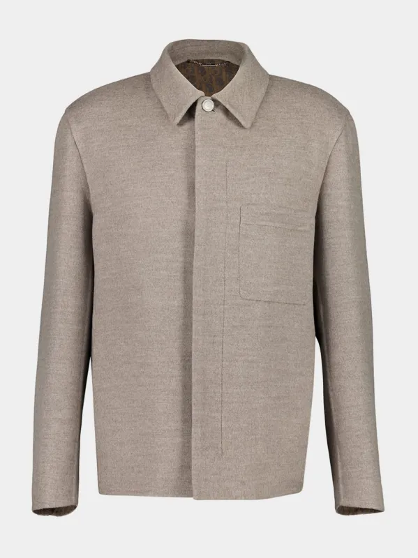 JACKET DIOR ICONS PATCH POCKET UNLINED VIRGIN WOOL sold by Fashion Clinic