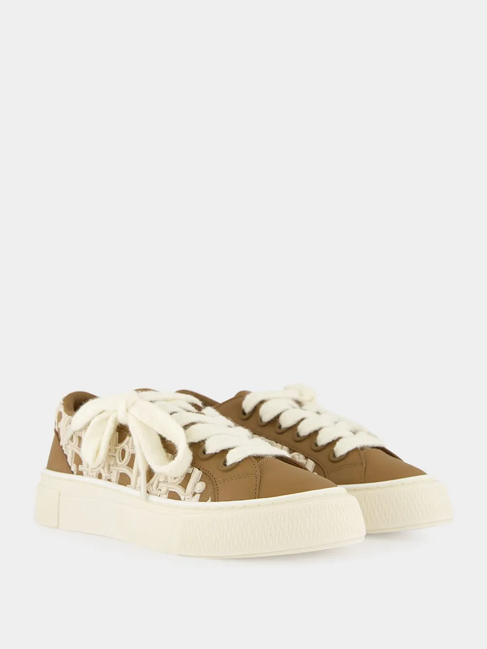 SNEAKERS B33 TENNIS DO EMB CANVAS & LEATHER sold by Fashion Clinic product image thumbnail 4