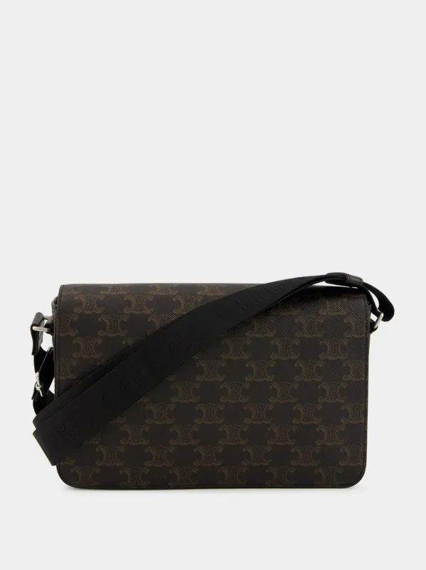 MESSENGER BAG TRIOMPHE CANVAS & LEATHER sold by Fashion Clinic